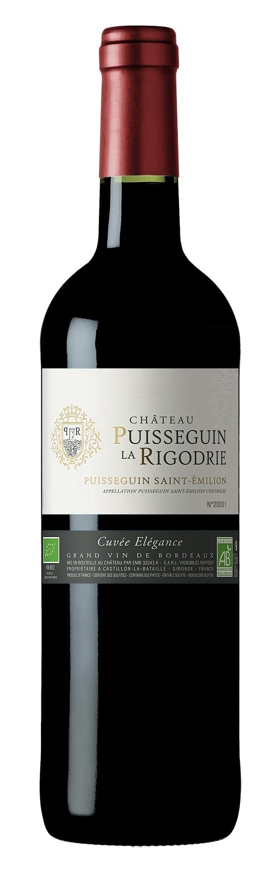 Château Puisseguin La Rigodrie Cuvée élégance - Vignobles Audy
